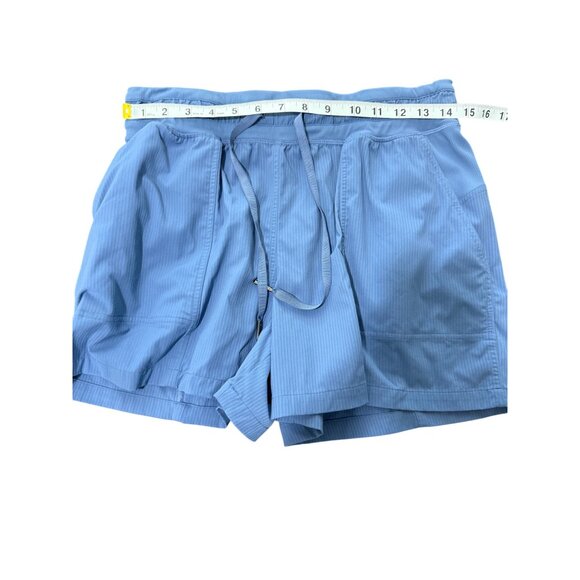 Lululemon Dance Studio High-Rise Short 3.5 Blue Pull-On LW7CCGS Womens Size 8 - Picture 3 of 7